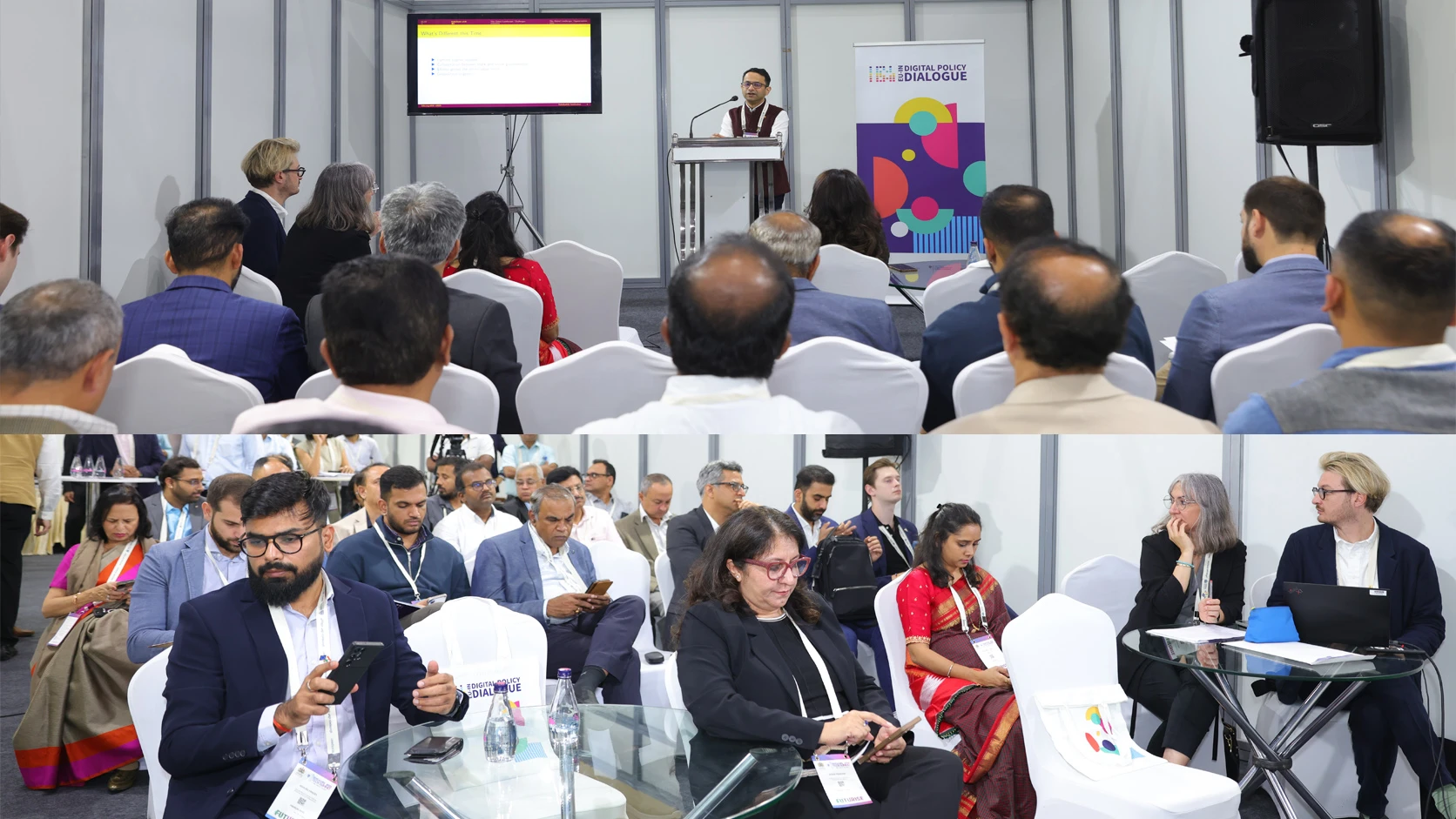 Workshop presentations, attendees and masterclass discussions at Bengaluru Tech Summit